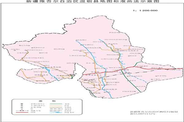 阿克苏温宿县详细地图图片